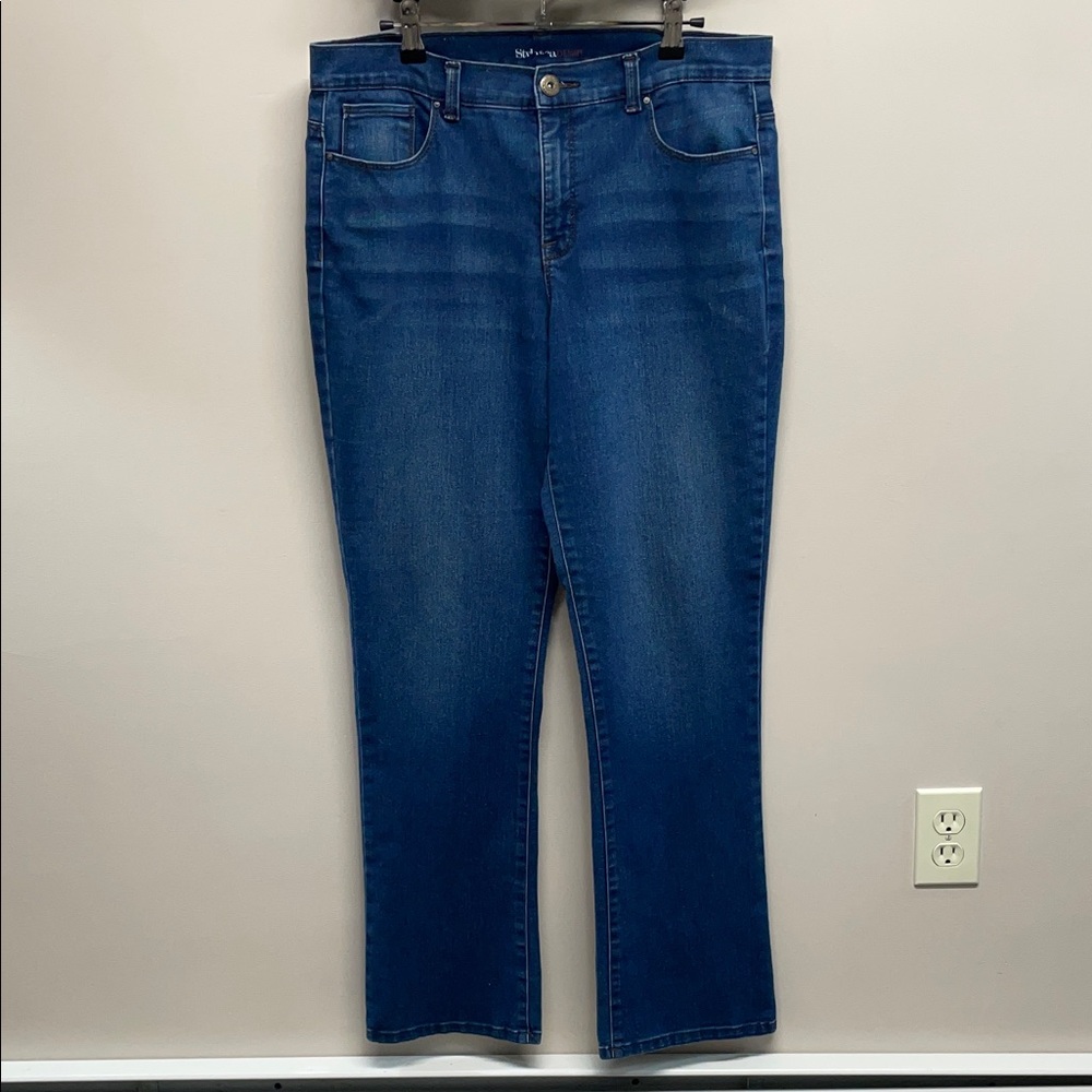 Style & Co Denim Tummy Control Modern Boot Denim Jeans 12
